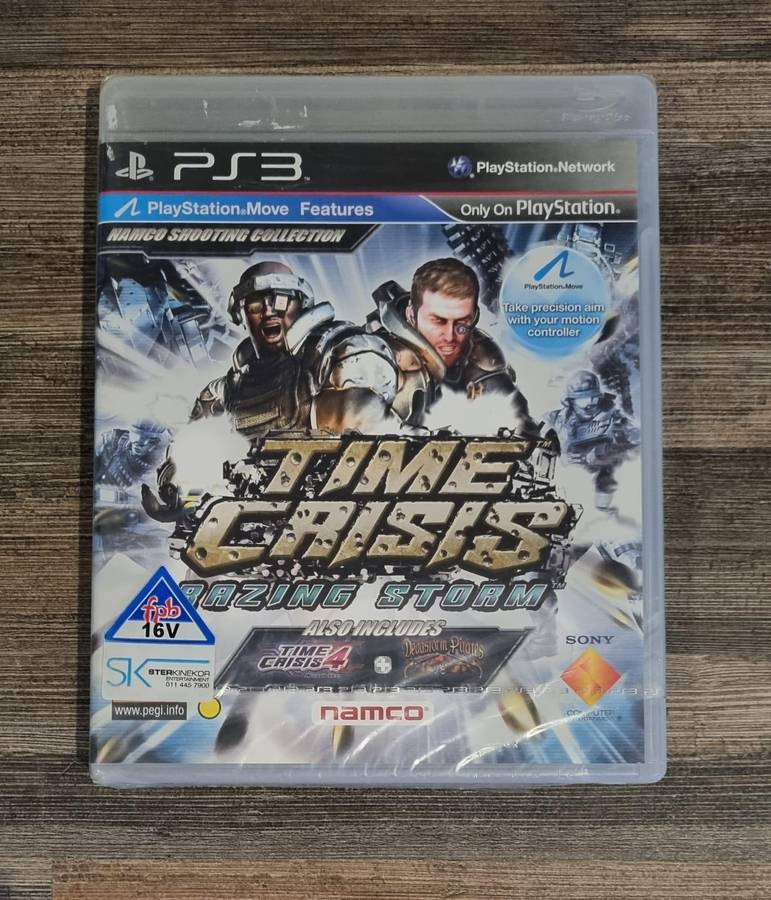 Time Crisis Razing Storm for PS3 - New
