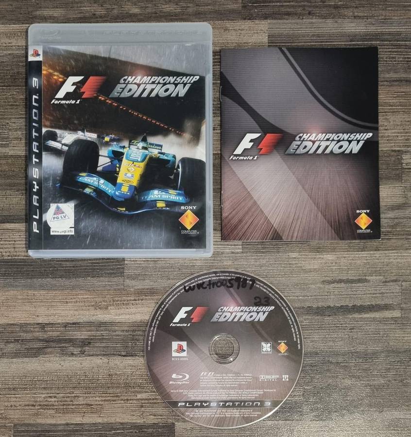 F1 Championship Edition for PS3 - Complete