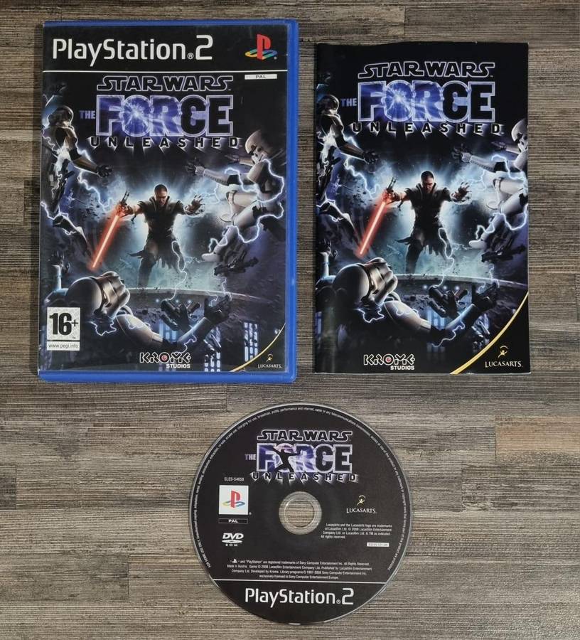 Star Wars The Force Unleashed for PS2 - Complete