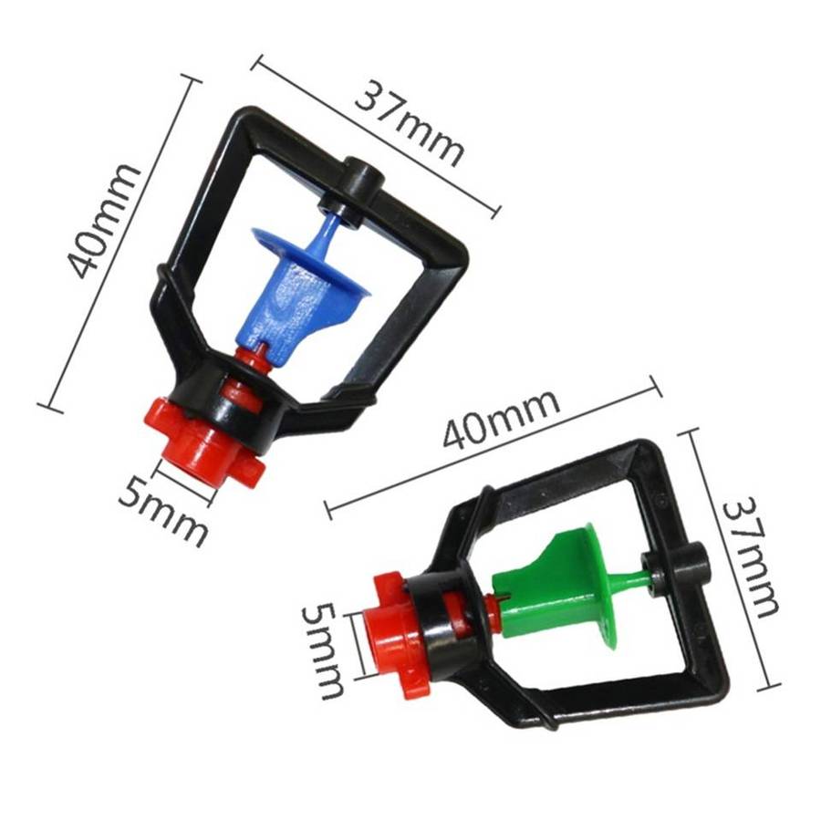 Irrigation Punch Tool and 10 Pack Irrigation Micro sprinklers -Pack of 10