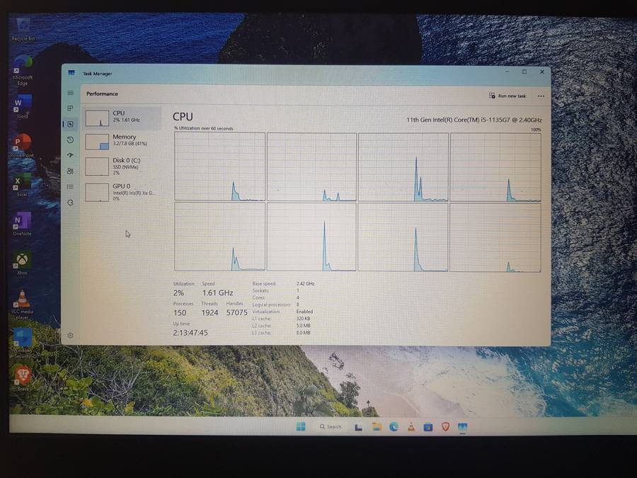 Lenovo IdeaPad i5 11th gen 512gb SSD 8gb RAM