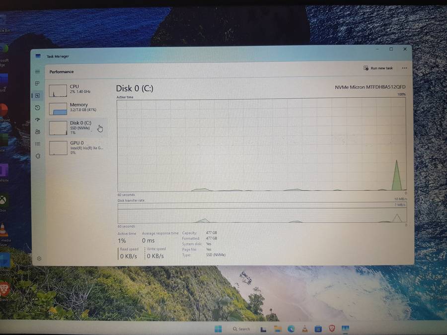 Lenovo IdeaPad i5 11th gen 512gb SSD 8gb RAM