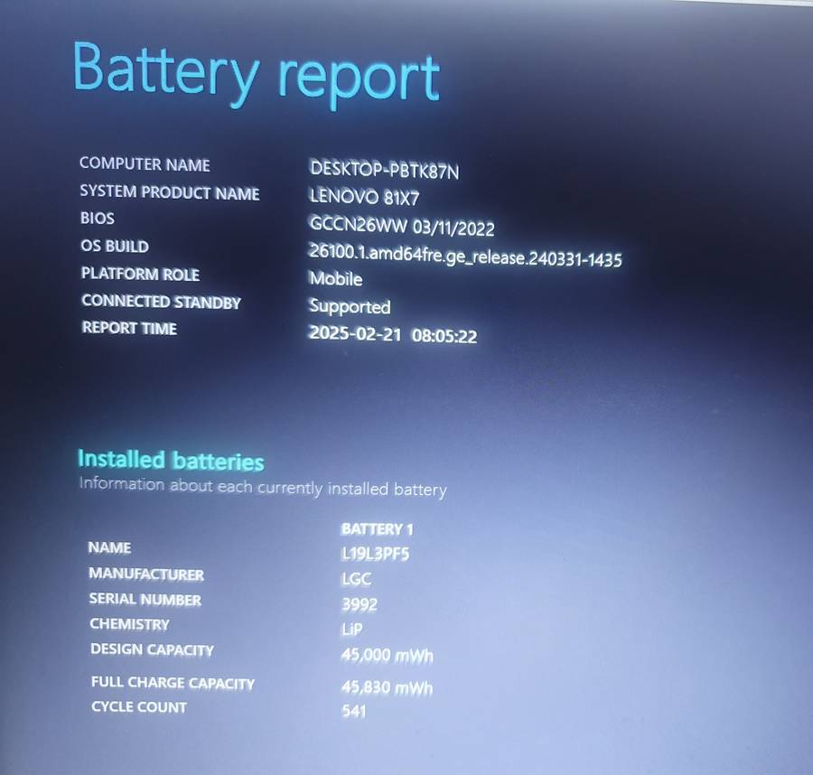 Lenovo IdeaPad i5 11th gen 512gb SSD 8gb RAM