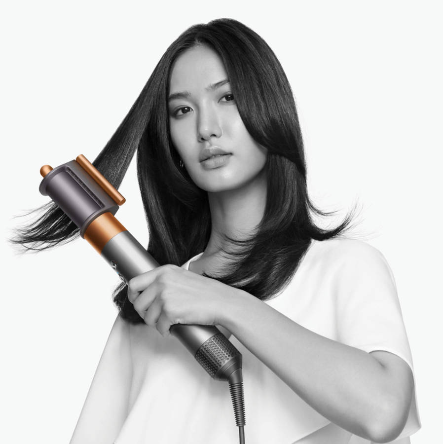 Dyson Airwrap Multi-Styler Complete Long (Bright Nickel Bright Copper)