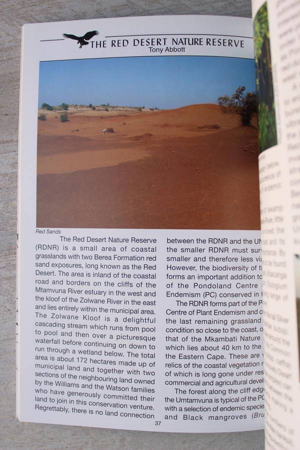 Jewels of Mtamvuna, a guide to the natural wonders / Umtanvuna Nature Reserve