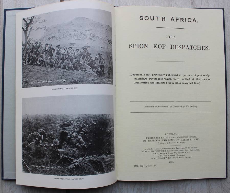 Anglo Boer War THE SPION KOP DESPATCHES