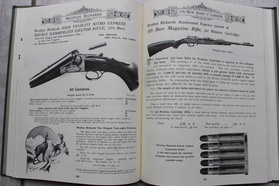 Westley Richards Guns & Rifles - A Century of Manufacture 1812- 1912