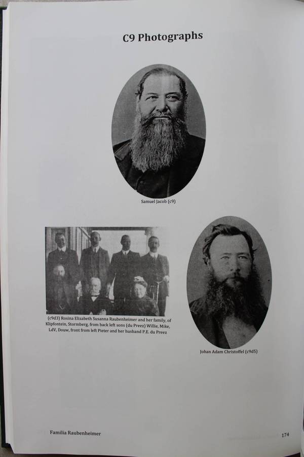 Familia Raubenheimer in RSA since 1769 edition 2