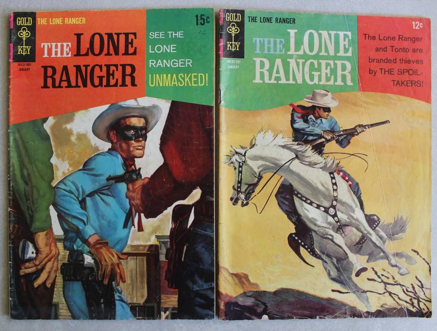 6 x The Lone Ranger Comics