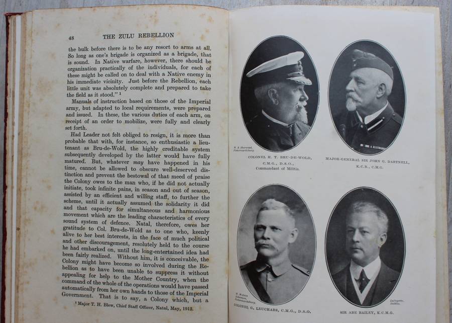 A History of the Zulu Rebellion 1906 and of Dinuzulu`s Arrest, trial and expatriation - J. Stuart