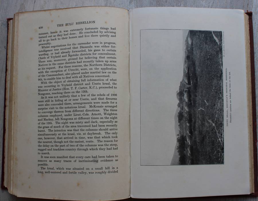 A History of the Zulu Rebellion 1906 and of Dinuzulu`s Arrest, trial and expatriation - J. Stuart