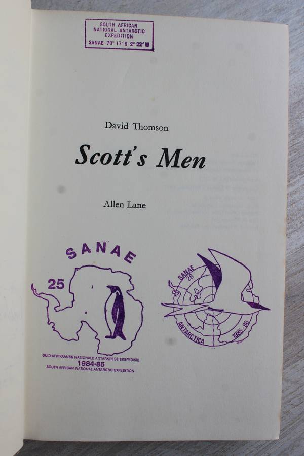 Multi-Signed: Scott's Men - Thomson