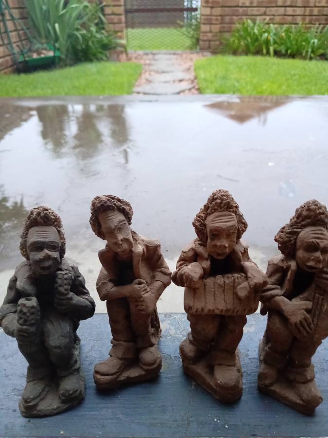 Very Old Clay African Musicians