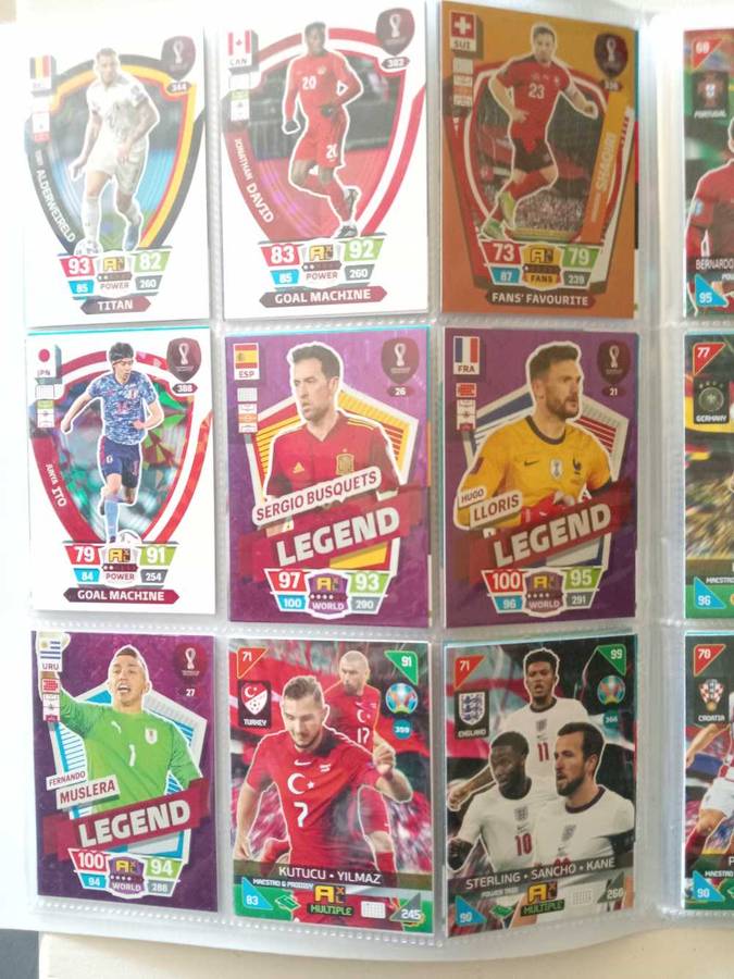 Panini Adrenalyn Football/Soccer Trading Cards
