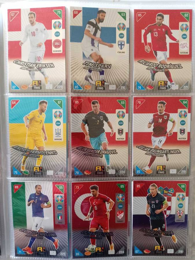 Panini Adrenalyn Football/Soccer Trading Cards