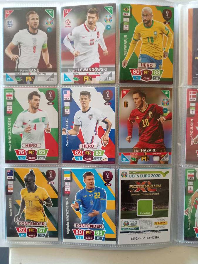 Panini Adrenalyn Football/Soccer Trading Cards