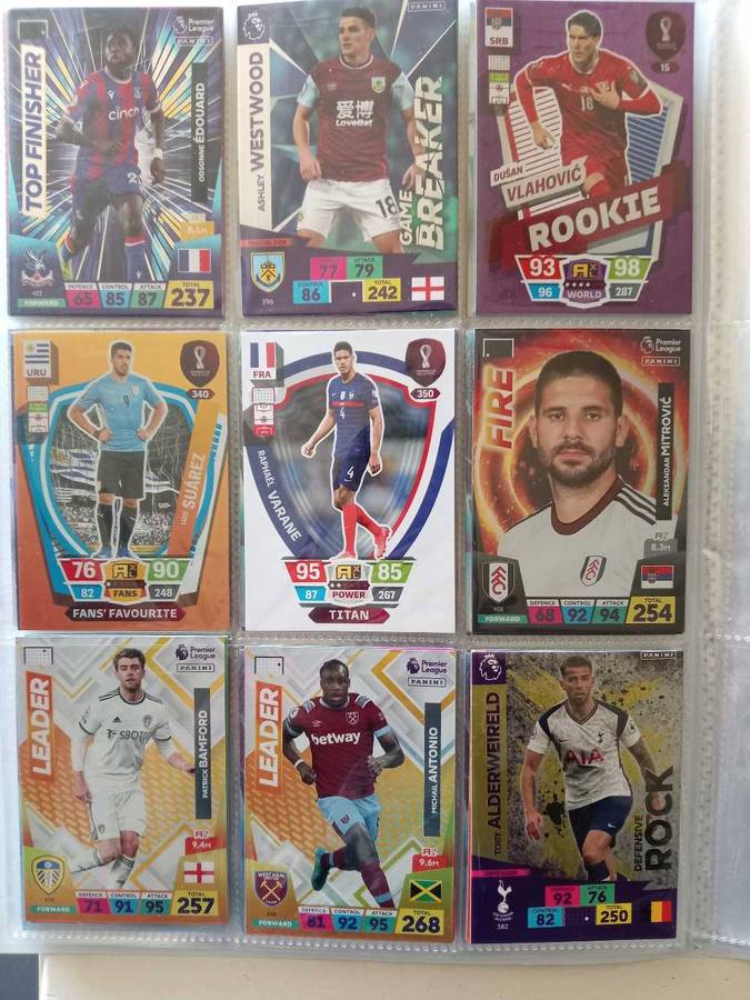 Panini Adrenalyn Football/Soccer Trading Cards