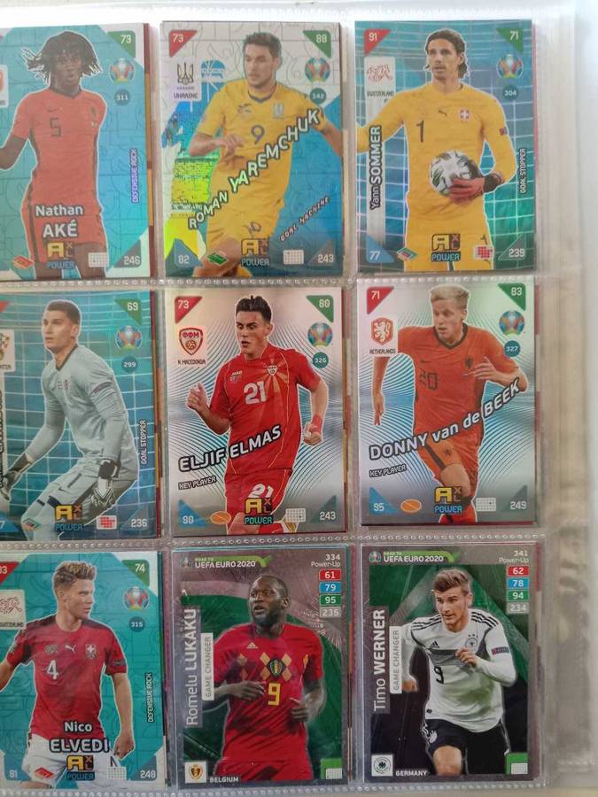 Panini Adrenalyn Football/Soccer Trading Cards