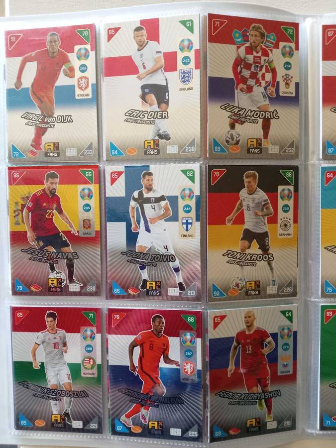 Panini Adrenalyn Football/Soccer Trading Cards