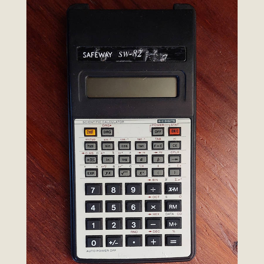 Safeway SW-82 Scientific Calculator