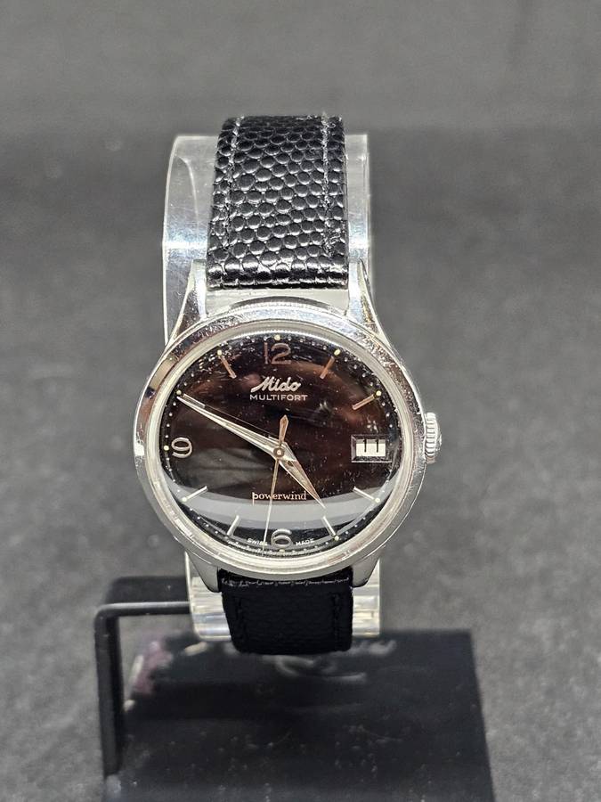 Stunning Vintage Mido Multifort Powerwind