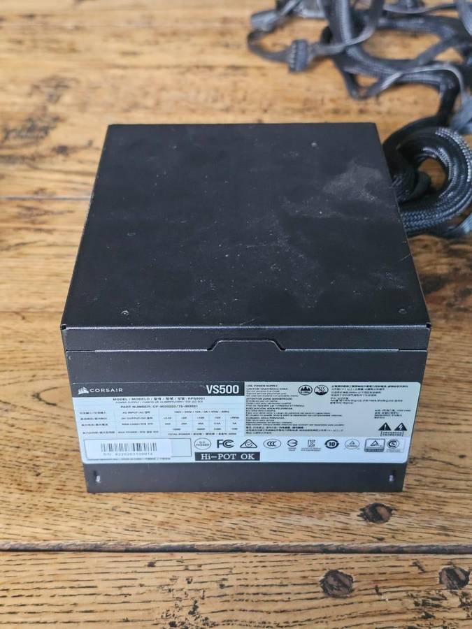 Corsair VS500 Power supply