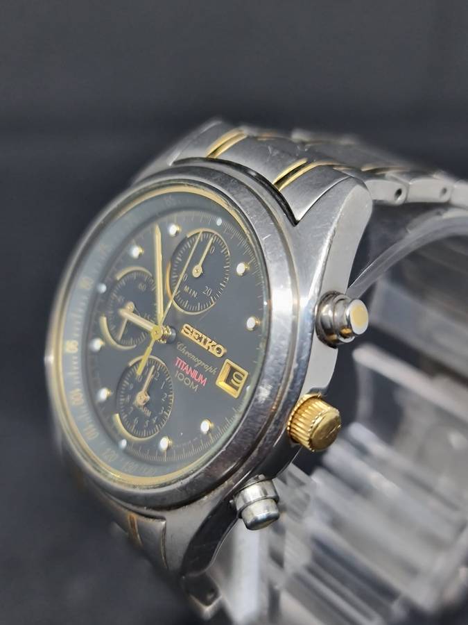 Seiko Chronograph Titanium (7T63-0FD0)