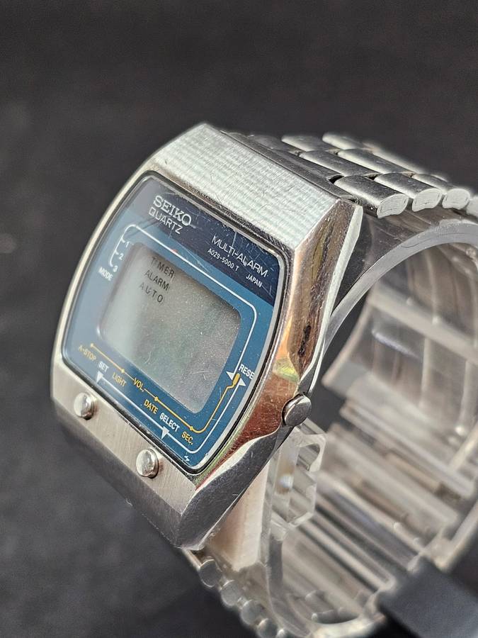 Vintage Seiko A029-5000 LCD (Fully Working)