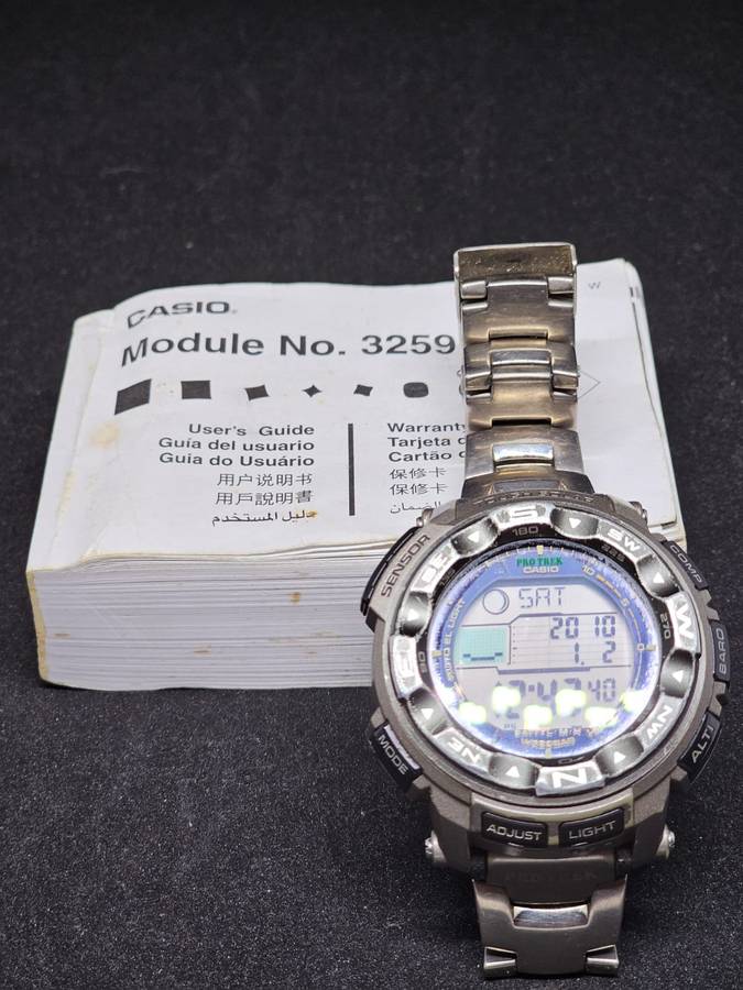 Casio ProTrek PRG250t Titanium