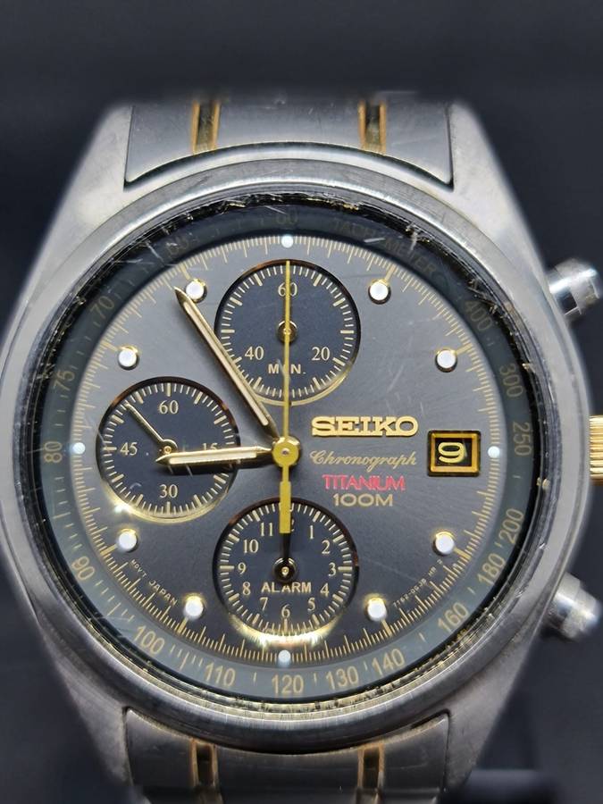 Seiko Chronograph Titanium (7T63-0FD0)