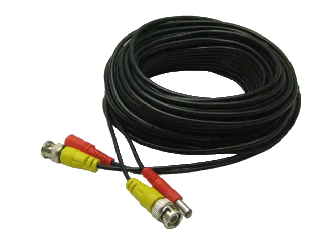 4 x 20m Ready Made CCTV Cables