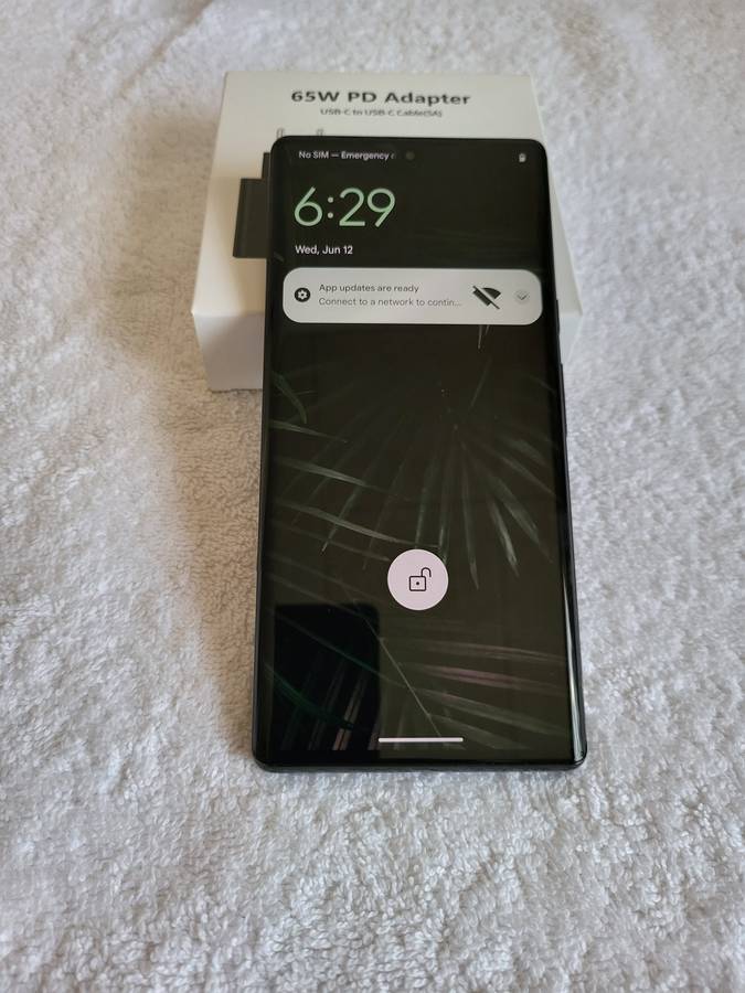 Google Pixel - 6 Pro - 512GB - All Networks - Stormy Black - EXCELLENT CONDITION - Read