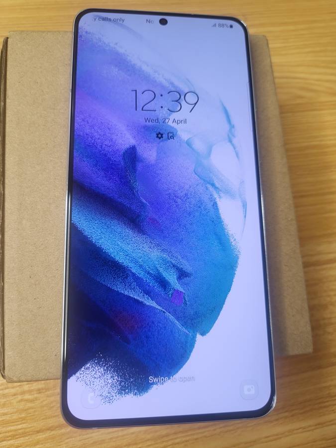 Samsung Galaxy - S21 Plus - 5G - 128GB - Dual Sim - Phantom Silver - Excellent Condition - Extras