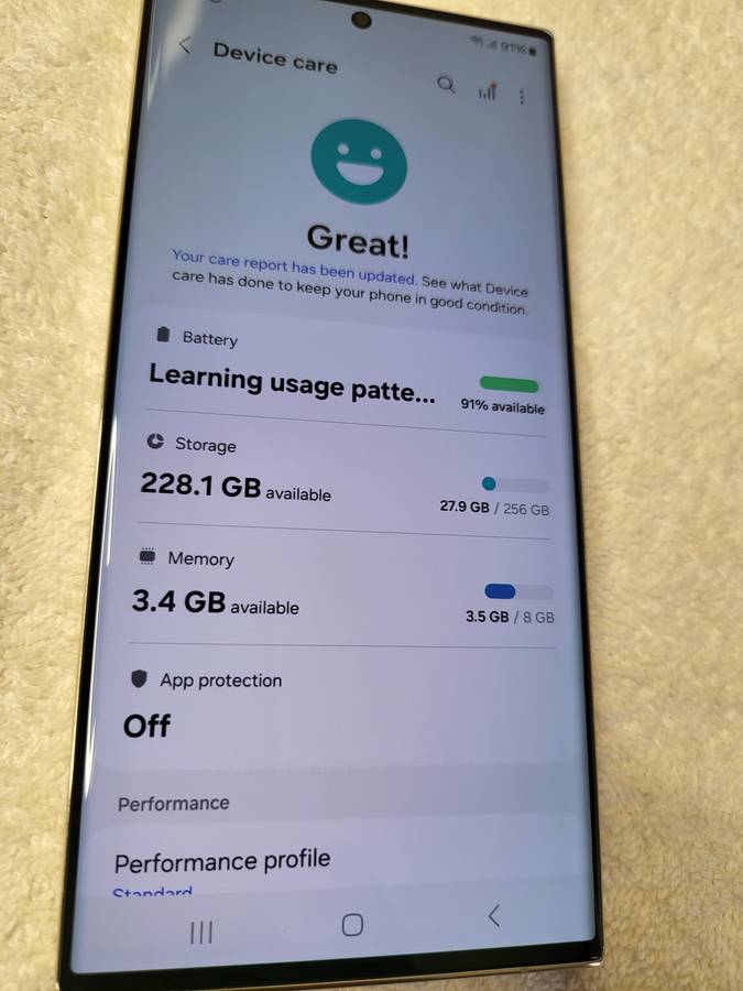 Samsung Galaxy - S23 Ultra - Dual Sim - 256GB  - Cream - Excellent Condition - With Extras