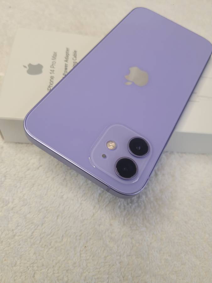iPhone 12 - Purple - 128GB - With Extras