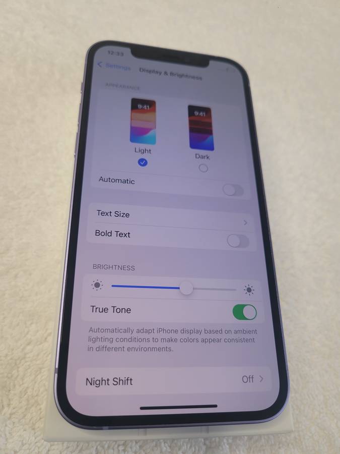 iPhone 12 - Purple - 128GB - With Extras