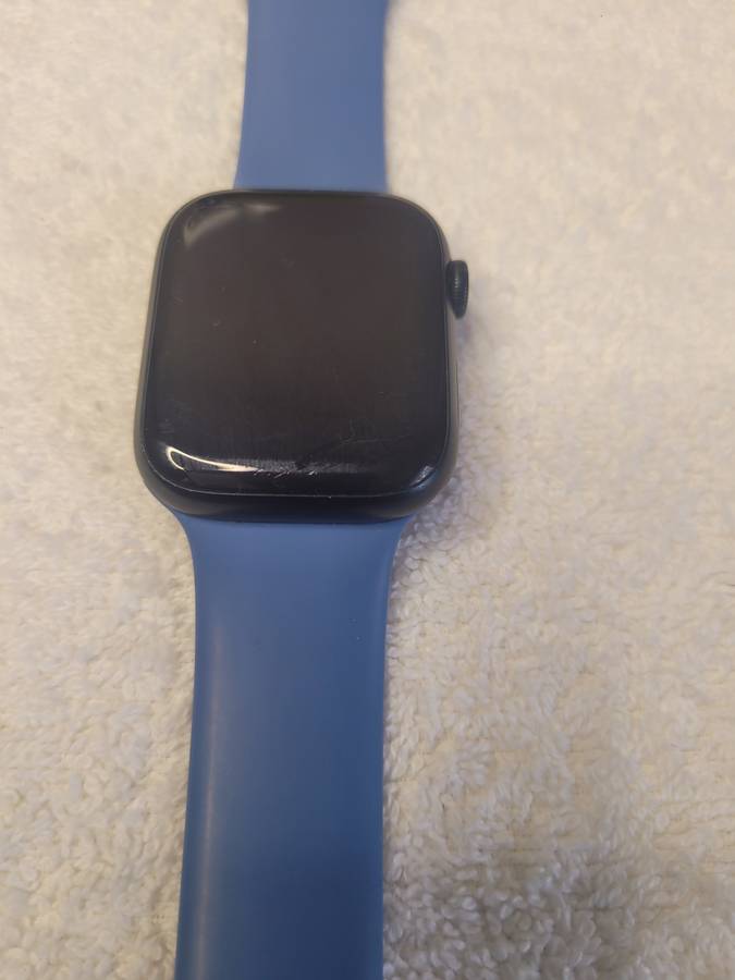 Apple Watch Series 7 45mm GPS + LTE Black with Extra Straps