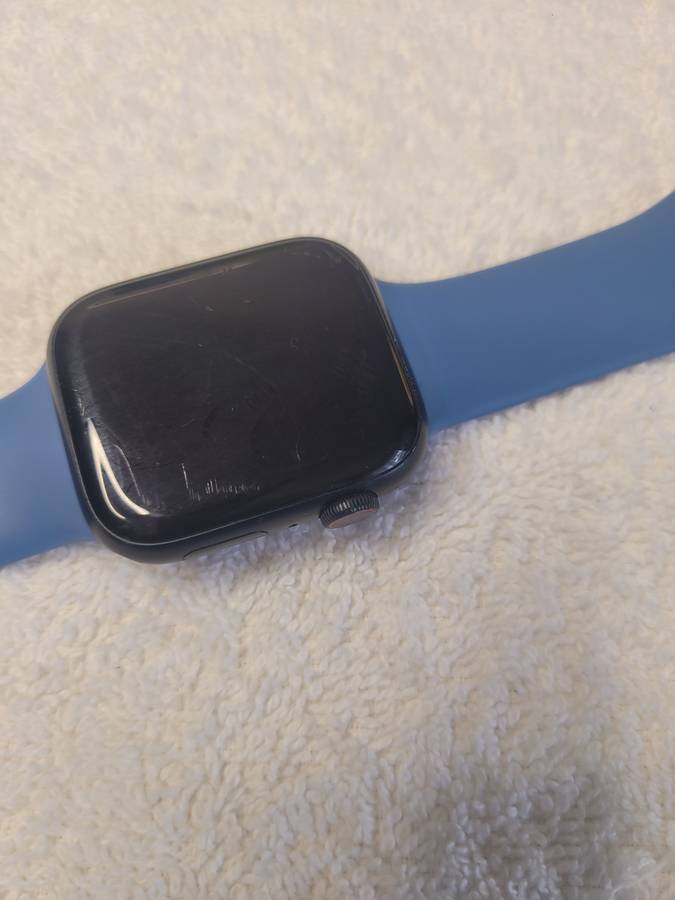 Apple Watch Series 7 45mm GPS + LTE Black with Extra Straps