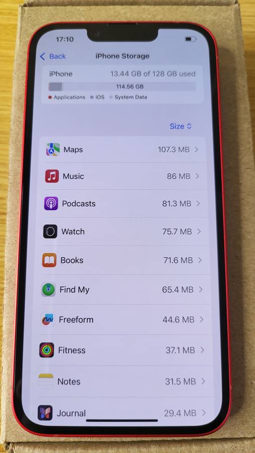 iPhone 14 | Dual eSim | Red | 128GB | With Extras