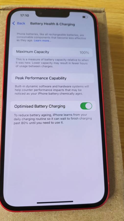 iPhone 14 | Dual eSim | Red | 128GB | With Extras