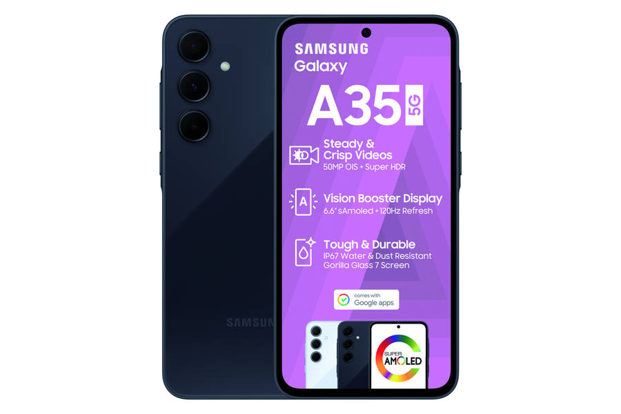 Samsung Galaxy - A35 - 5G - 128GB - Dual Sim - Navy
