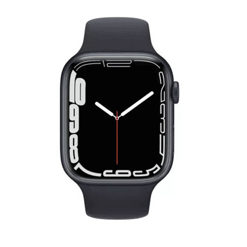 Apple Watch Series 7 45mm GPS + LTE Black with Extra Straps