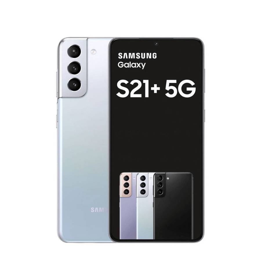 Samsung Galaxy - S21 Plus - 5G - 128GB - Dual Sim - Phantom Silver - Excellent Condition - Extras