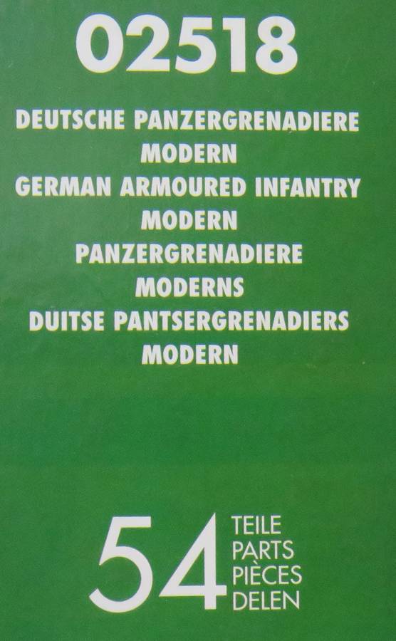 **Revell**Model kit**German Armoured Infantry (54 Parts)**Vintage**Scale 1/72**