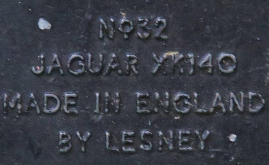 Matchbox Moko Lesney**No. 32**Jaguar XK 140**Made in England**