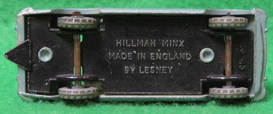 Matchbox Moko Lesney**No. 43**Hillman Mix**Made in England**