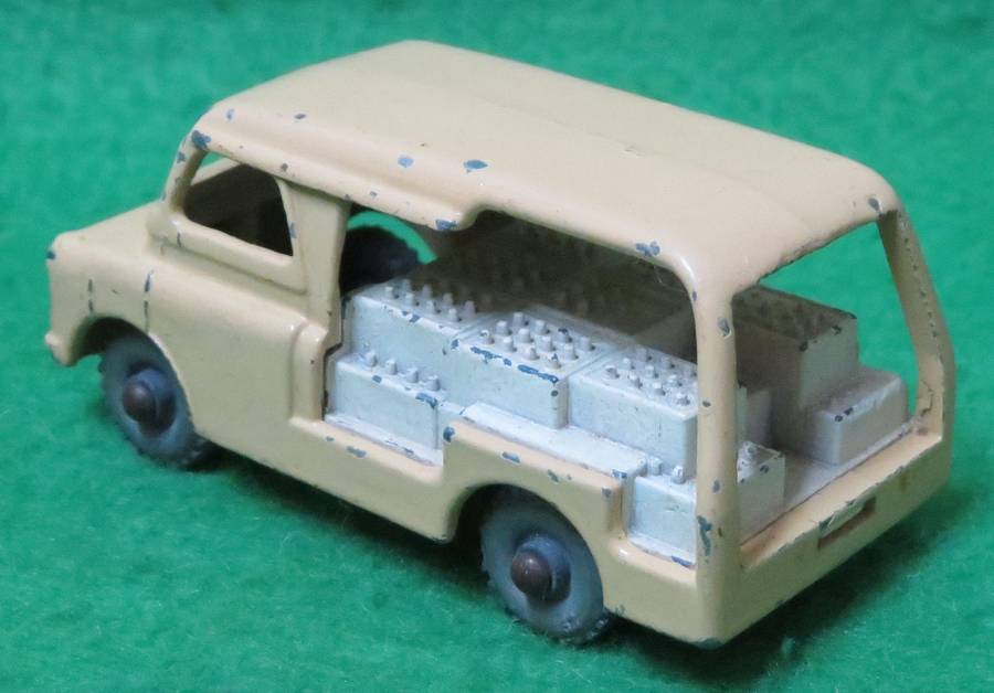Matchbox Moko Lesney**No. 29**Bedford - Milk Float**Made in England**
