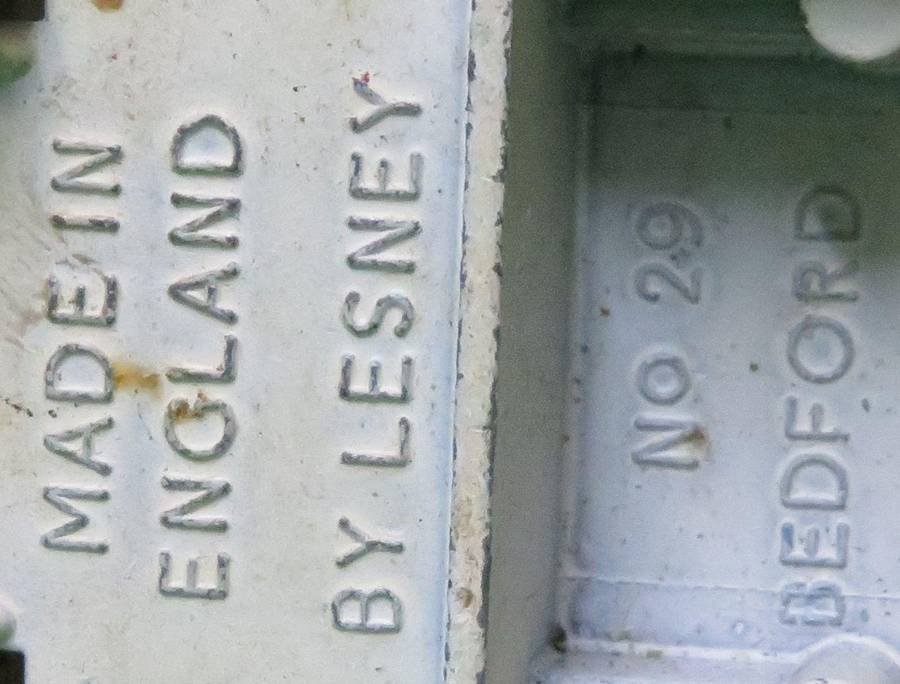 Matchbox Moko Lesney**No. 29**Bedford - Milk Float**Made in England**