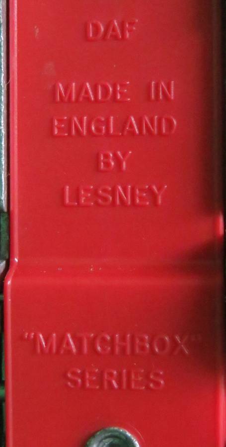 **Matchbox Lesney No.47**DAF Tipper Container**1971**Vintage**Near Mint**