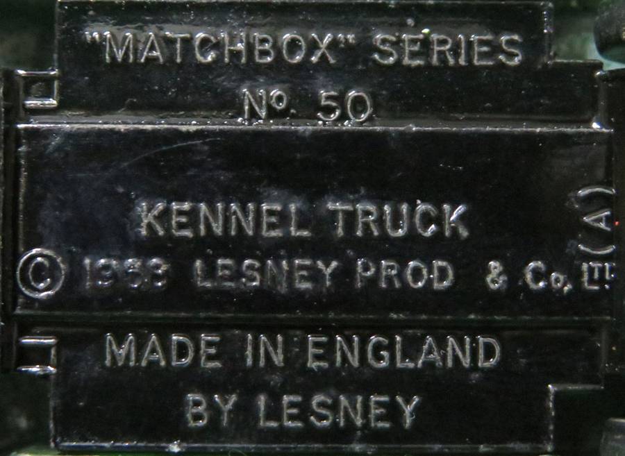 **Matchbox Lesney No.50**Ford - Kennel Truck**1971**Vintage**Excellent condition**With 4 Doggies**